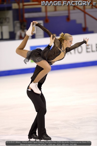 2013-03-01 Milano - World Junior Figure Skating Championships 6294 Alexandra Stepanova-Ivan Bukin RUS.jpg